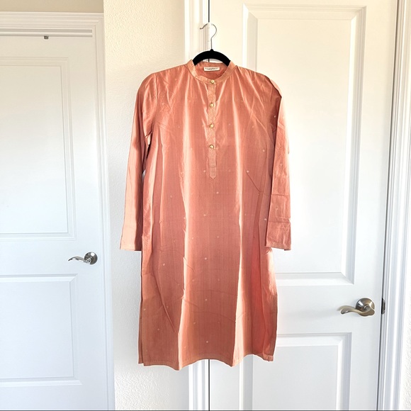 Tops - Pink pakistani kurta